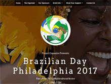 Tablet Screenshot of braziliandayphiladelphia.com
